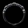 .35ct Diamond 18k White Gold Wedding Band Ring