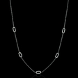 .90ct Diamond 18k White Gold Necklace