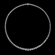 28.31cts GIA Certified Platinum Necklace