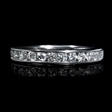 .56ct Diamond 18k White Gold Wedding Band Ring