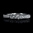 .56ct Diamond 18k White Gold Wedding Band Ring