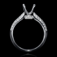 .31ct Diamond 18k White Gold Engagement Ring Setting