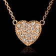 .25ct Diamond 14k Rose Gold Pendant Necklace