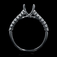 .60ct Diamond 18k White Gold Engagement Ring Setting