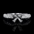 .66ct Diamond 18k White Gold Engagement Ring Setting
