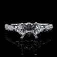 .39ct Diamond 18k White Gold Engagement Ring Setting