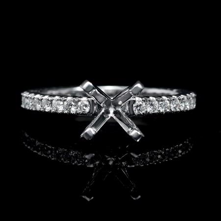 .43ct Diamond Platinum Engagement Ring Setting