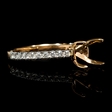 .40ct Diamond 18k Two Tone Gold  Engagement Ring Setting