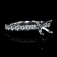 .39ct Diamond 18k White Gold Engagement Ring Setting