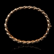3.02cts Diamond 18k Rose Gold Bracelet