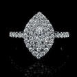 1.00ct Diamond 14k White Gold Ring