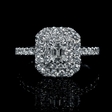 1.11ct Diamond 14k White Gold Ring