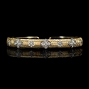 Diamond 18k Two Tone Gold Bracelet