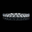 .76ct Diamond 18k White Gold Wedding Band Ring