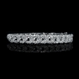 3.28cts Diamond 18k White Gold Bracelet