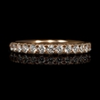 .45ct Diamond 18k Rose Gold Wedding Band Ring