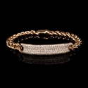 Diamond 18k Rose Gold Bracelet
