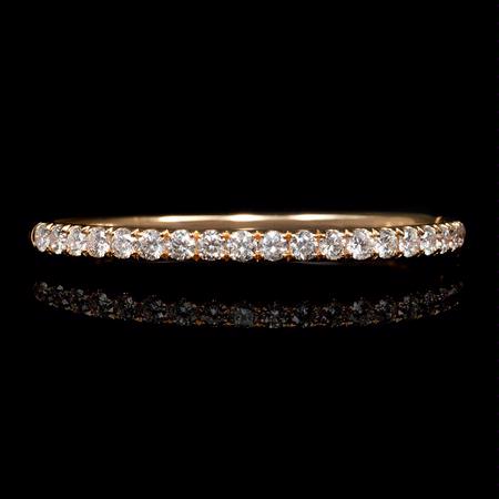 4.81cts Diamond 18k Rose Gold Bracelet