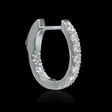 1.60cts Diamond 18k White Gold Dangle Earrings