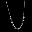 2.73cts Diamond 18k White Gold Necklace