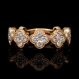 .63ct Diamond 18k Rose Gold Ring