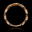 .63ct Diamond 18k Rose Gold Ring