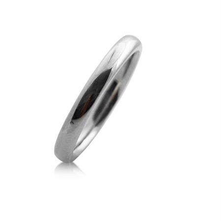 Men's Platinum Comfort Fit Wedding Band Ring
